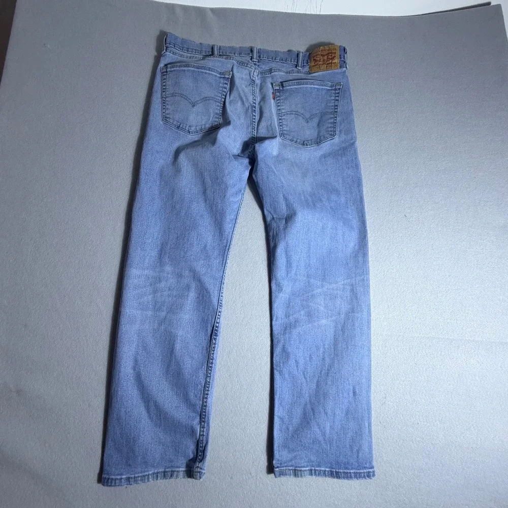 Levis 511 Slim Fit Jeans Mens 38x30 Medium Wash Blue Denim Stretch 04511-1907